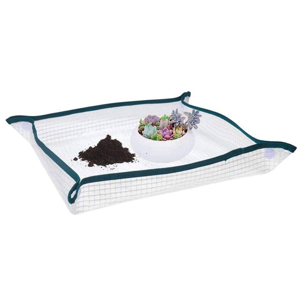 Garden Plant Mat Operation Pad Green Plant Balcony PE Gardening Mat Home Foldable Planting Waterproof Flower Mat Garden Supplies