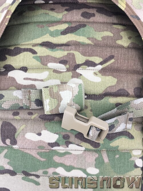 2 stuks 25mm rugzakriemverlenging en aantrekgesp