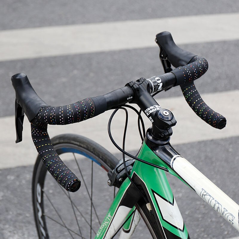 Dode Vlieg Fiets Bandjes Hoeken Strapping Pu Leer Bar Bandjes Road Stuur Bandjes Ademend En Zweet-Absorberende Bar Bandjes