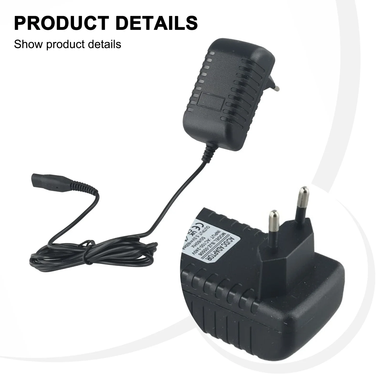 AC 110V-240V Vacuum Cleaner Charger EU Plug For Kach WV1 WV2 WV50 WV50 Plus WV51 WV55 WV55R WV60 WV60 Plus