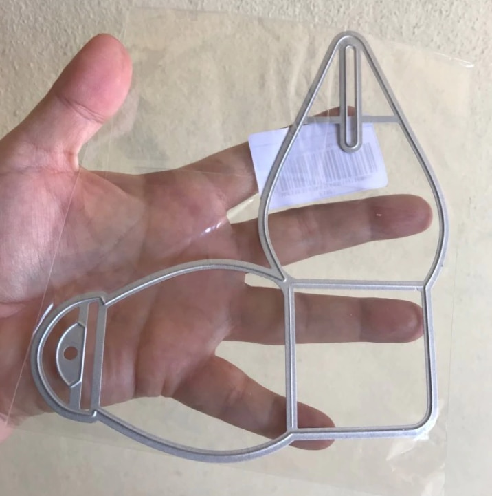 Curvy Keepsake Girt Box Metal Cutting Dies Frame For DIY Scrapbooking Decorative Embossing Handcraft Die Cutting Template