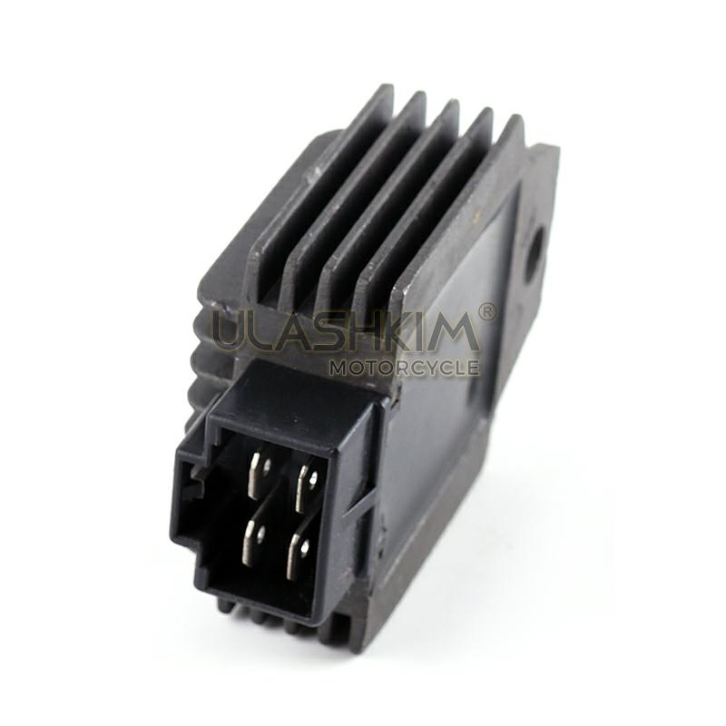 Régulateur De Tension 12V 4 Broches GY6 – Compatible Scooter 50cc 125cc 150cc, Quad, Karting