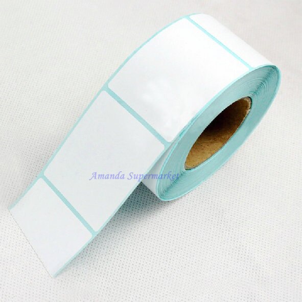 Sticker 40*60mm 400 Pcs / Roll Thermal Label For Supermarket Label Barcode Label Label