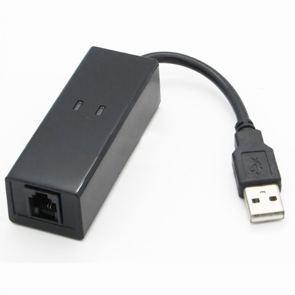 Usb 56k externe inbelmodem voor spraak, fax en data voor windows xp .90 v.92 vista, windows 7/8/10/11 en linux