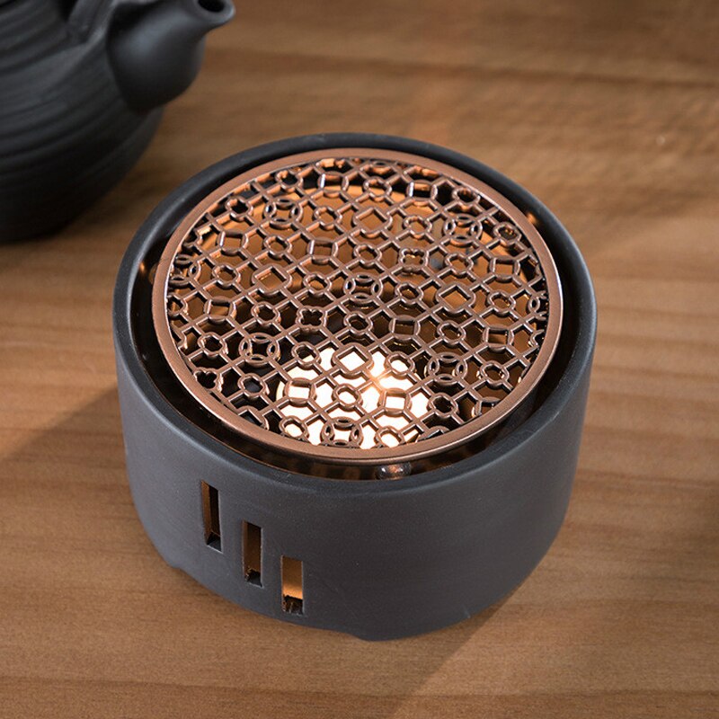 Podstawa grzewcza japońska świeca herbata cieplej kungfu herbata cieplej izolacja podstawa ceremonia grzejnik ceramiczny dzbanek na herbatę gotowana herbata kwiatowa