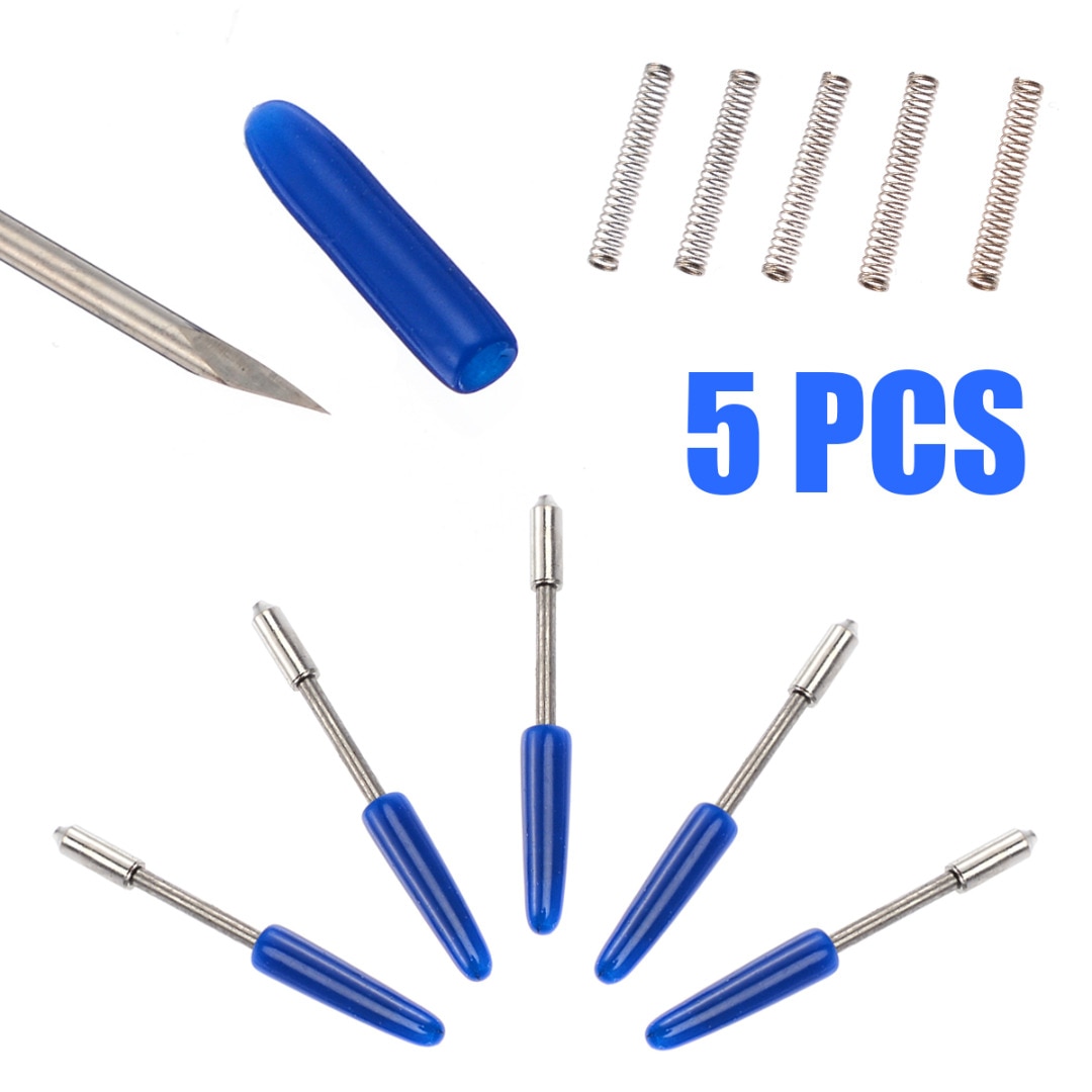5Pcs 45/60 Degree Blades / 1pc CB09 Graphtec Blade Holder Set Hard Hardness Blade For Vinyl Plotter Cutter