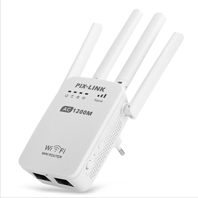 Ac 1200Mbps Ac1200M 5G Wireless Repeater High Speed 5G Gigabit Wifi Router Antenne Eu Stecker