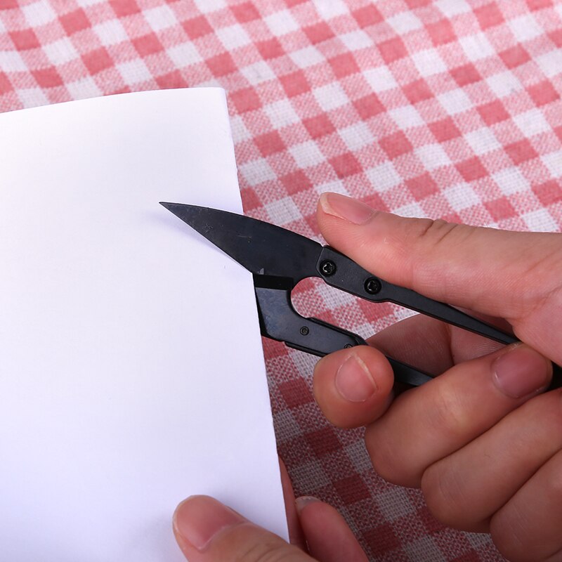 LMDZ1PC Yarn Scissors Household Thread Cutter Sewing Nippers Hand Tool Tailor's Scissors Cross Stitch Scissors U-Shaped Scissors