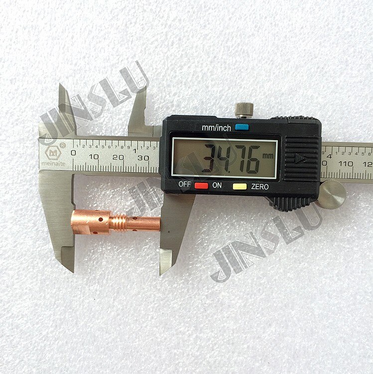 Binzel – support de pointe BW MB25 Style 25AK, 22 pièces, 142.0001, 0.8, 0.9, 1.0, 1.2mm, pour torche de soudage Mig Mag