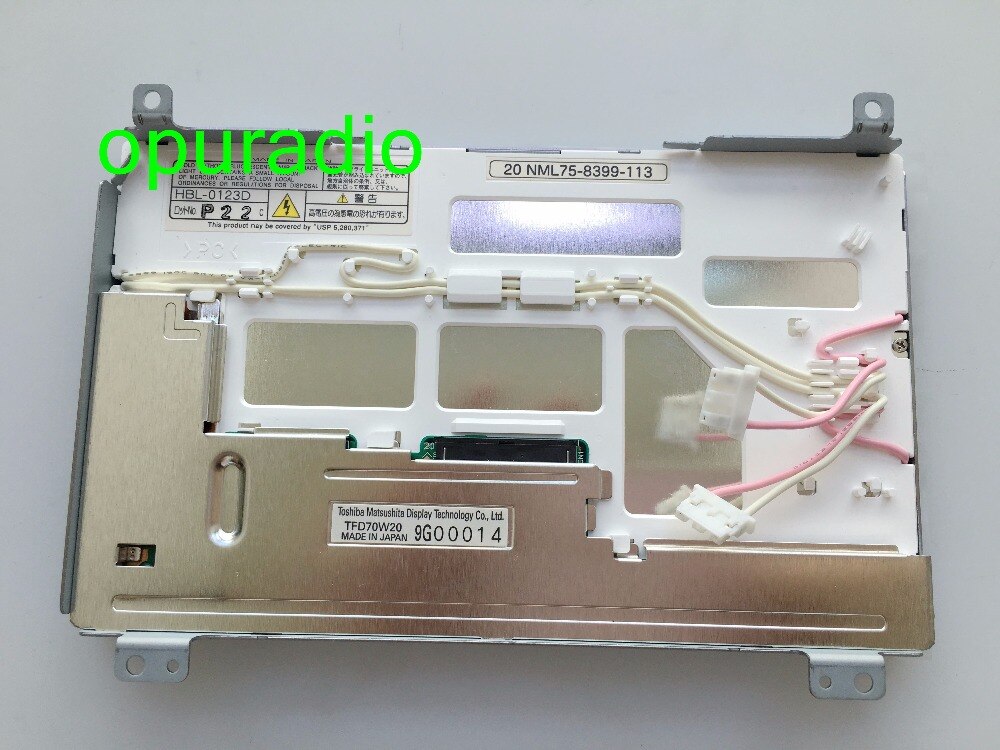 Original 7 inch LCD Display TFD70W20 TFD70W21 TFD70W22 TFD70W23 TFD70W24 TFT LCD Panel for Car GPS Navigation