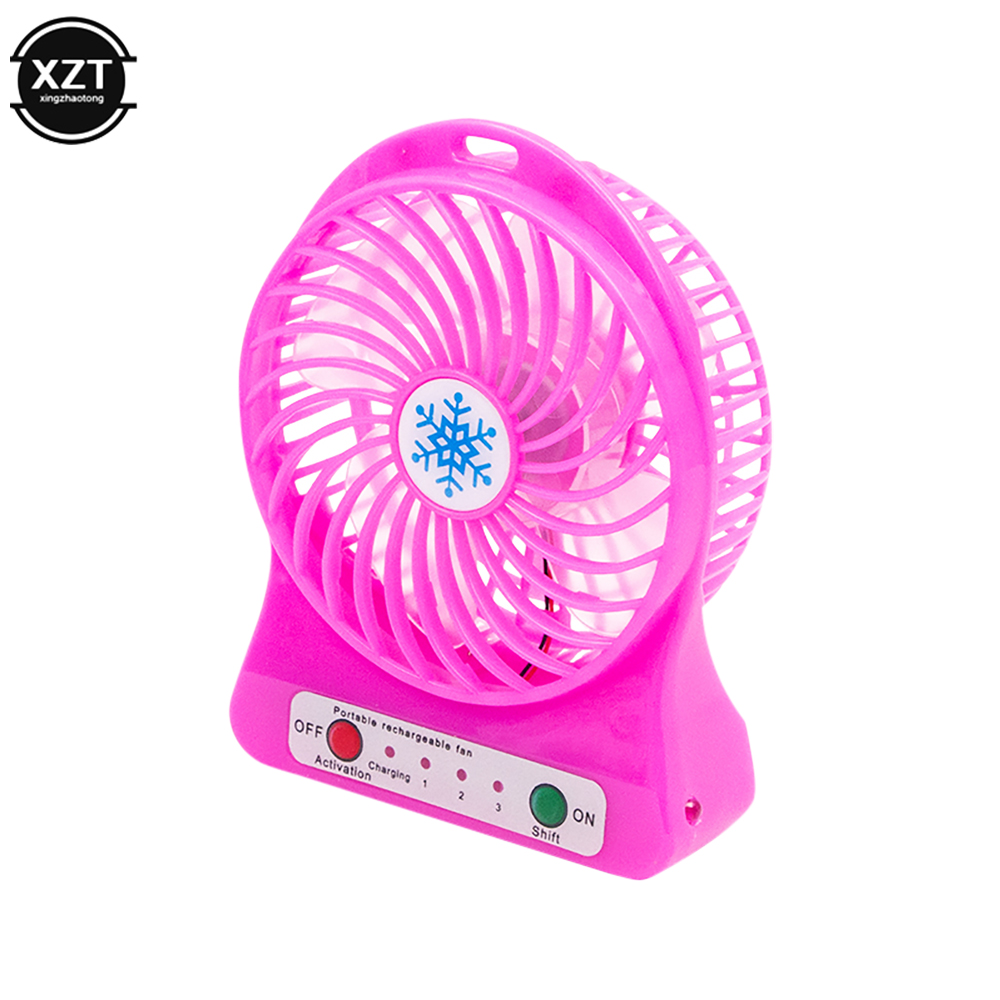 Universal USB Silent Fan for Office Home PC Laptop Notebook Macbook Summer Cooling Fan Rotatable Mini USB Fan with 4 Blades: Red
