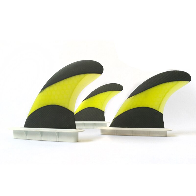 Good Honeycomb FCS/FCS 2 Surfboard Fins Future Fins Tabla De Surf Plastics Thruster Tri Fins Carbon Bodyboard Surf Fins