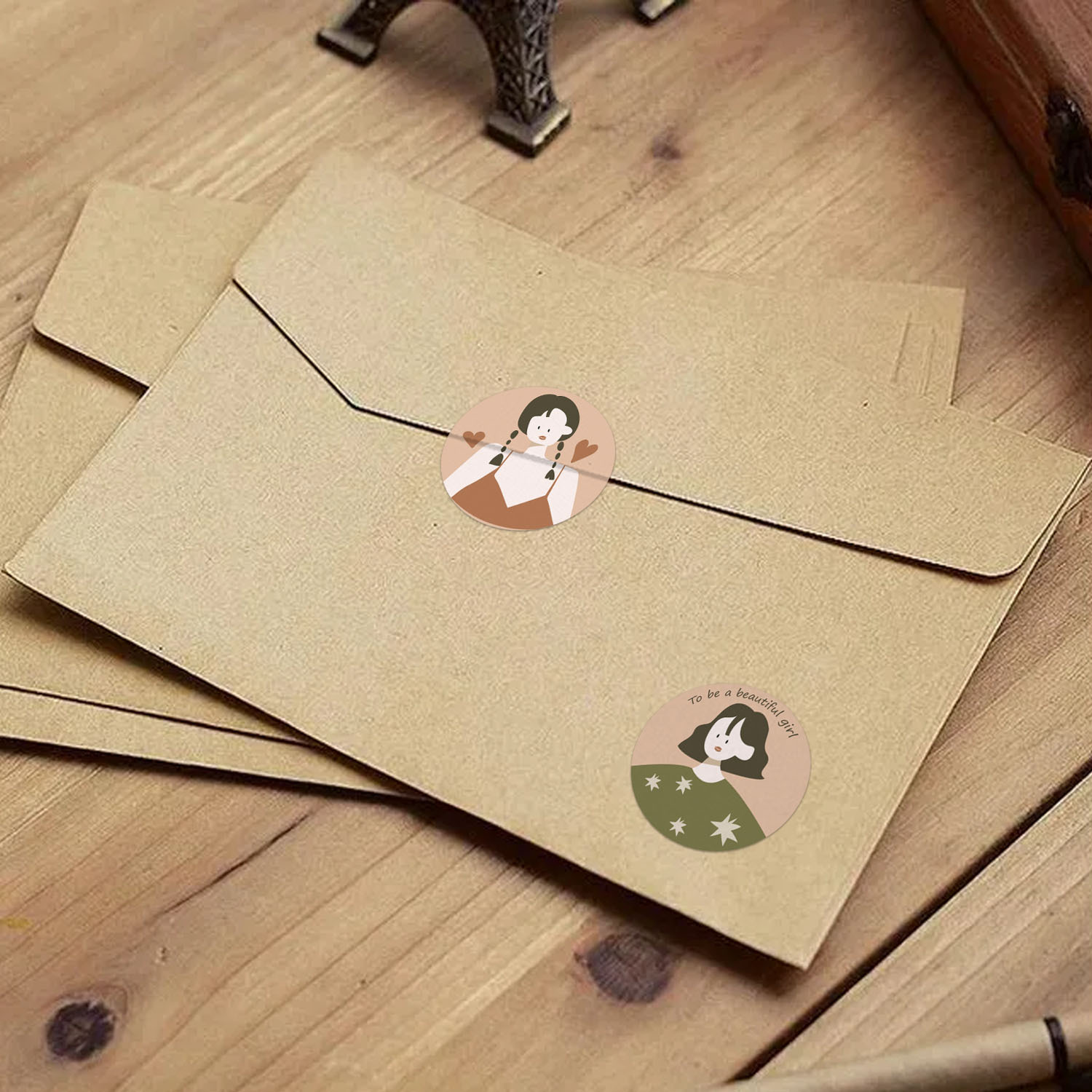 100-500 stücke 8 Stile Runde Karikatur Sonne Smiley freundlicher Belohnung Aufkleber Handgemachten Partei Scrapbooking Verpackung Dichtung Etikett