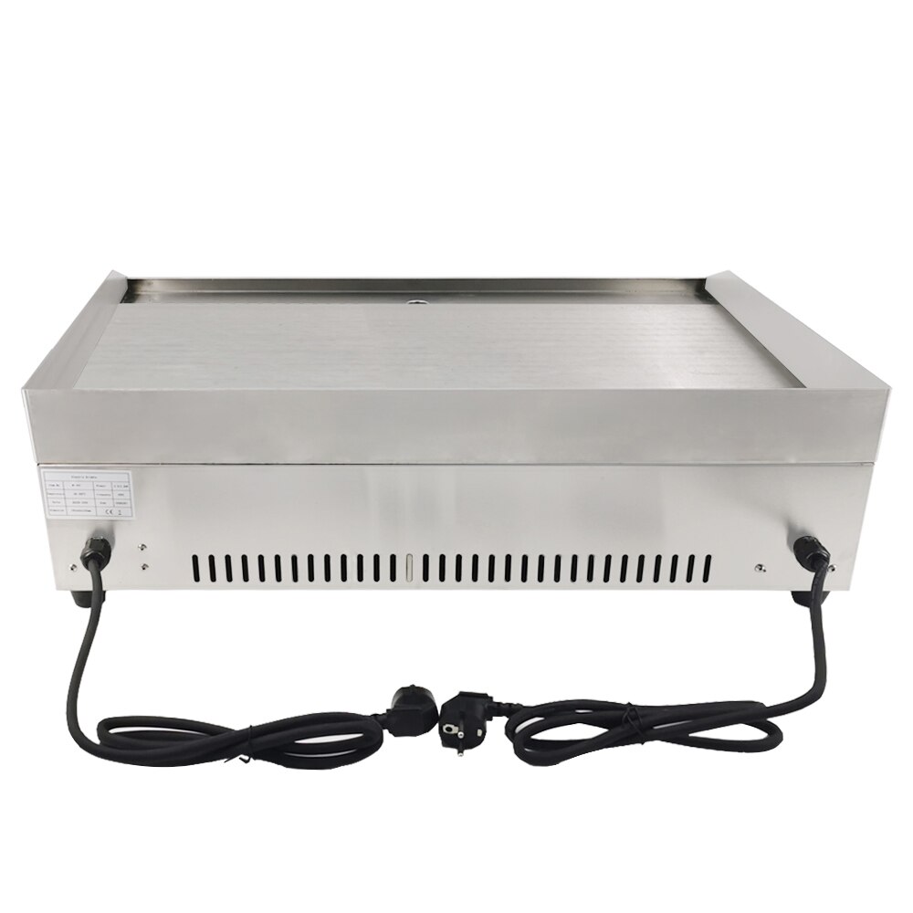 Griddle Hotplate Chip Fryer Grill Flat Pan Electric Grill Griddle For Kitchen Restaurant