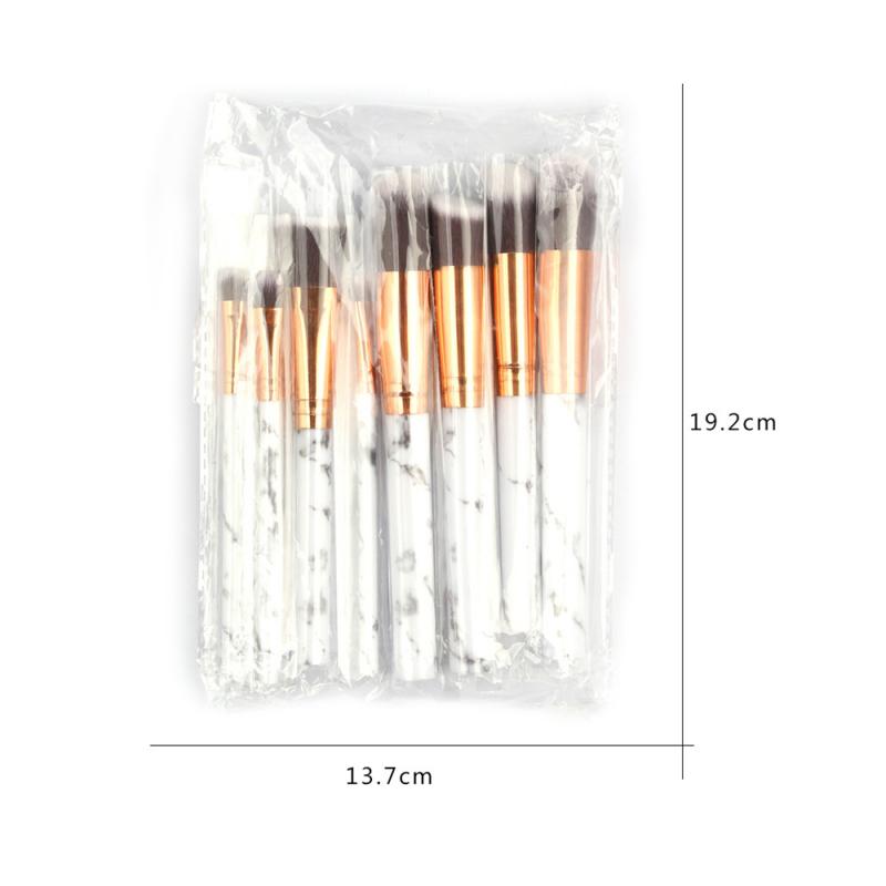 10pcs/set Makeup Brushes Sets Highlighter Eye Cosmetic Powder Foundation Eye Shadow Cosmetics Eyebrows Soft Hair