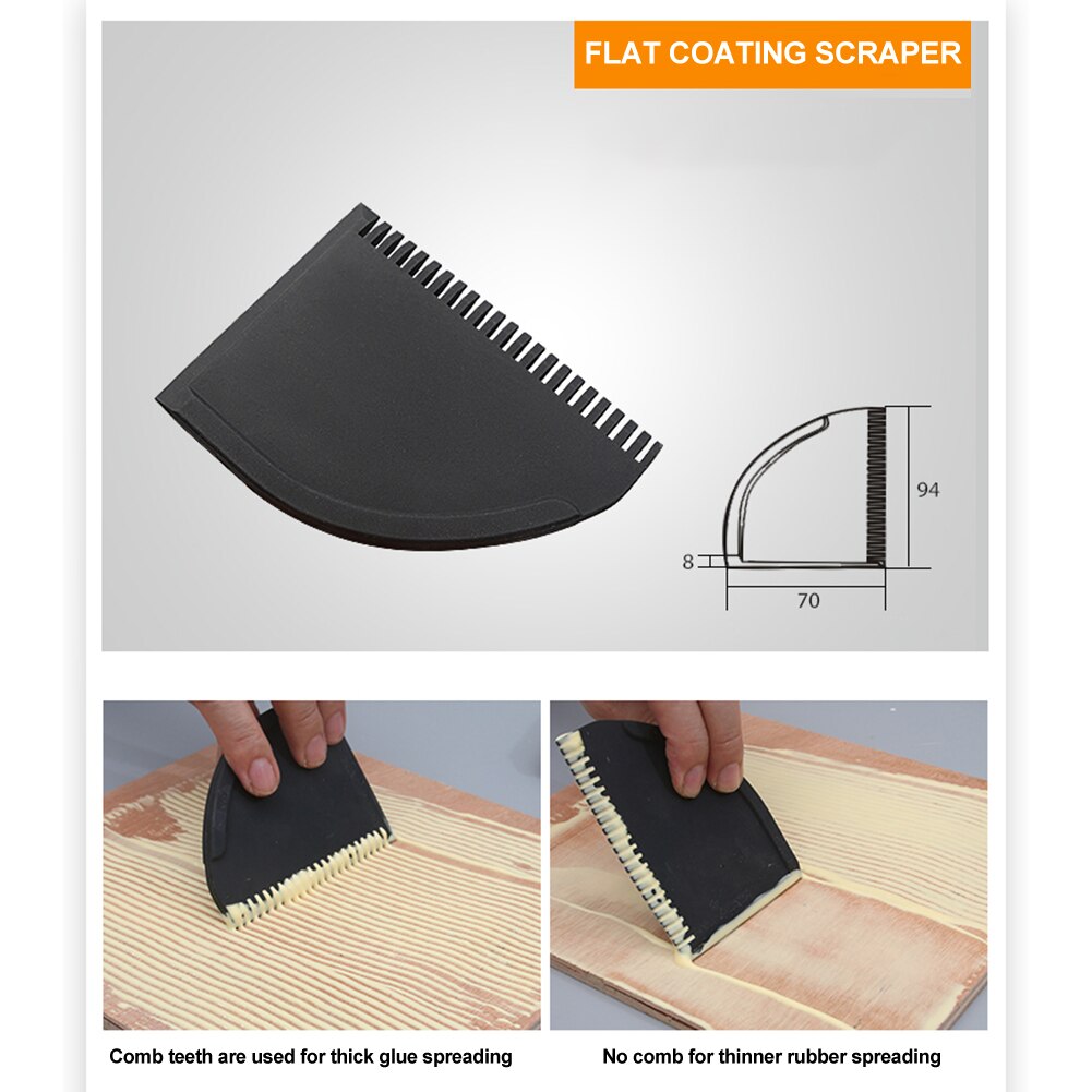 Houtbewerking Lijm Borstel Glad Siliconen Platte Schraper Board Carpenter Coating Lijmen Tool Draagbare Handheld Gebruik Workshop Borstel
