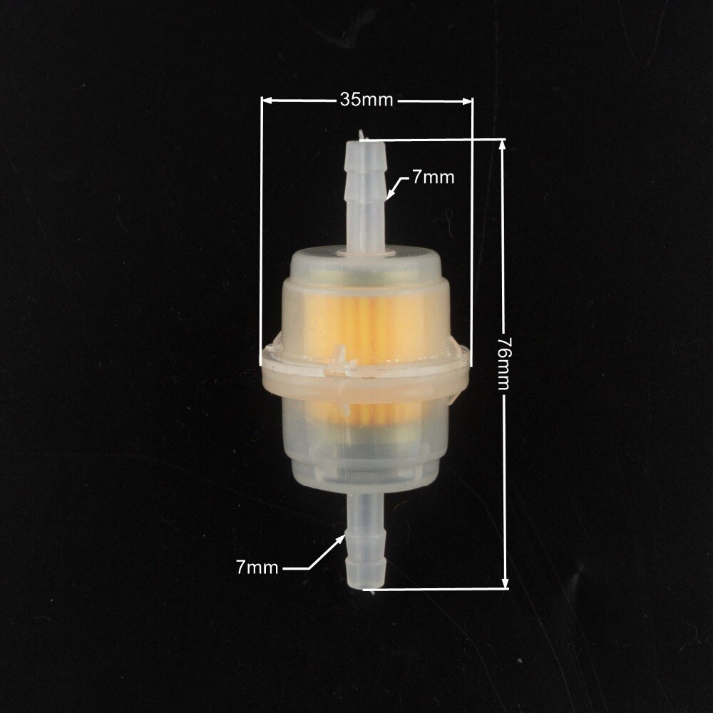 Filtre à gaz universel en ligne pour moto, filtre à carburant pour petit moteur de tondeuse à gazon, aimant Jane, 6mm, 7mm, 8mm, 1/4 ", 1PC