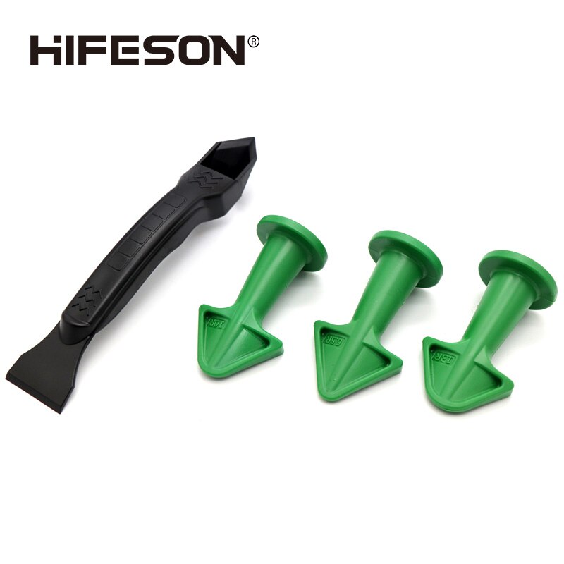 Grattoir à mastic HIFESON et buse à truelle Plus et outils de calfeutrage en Silicone