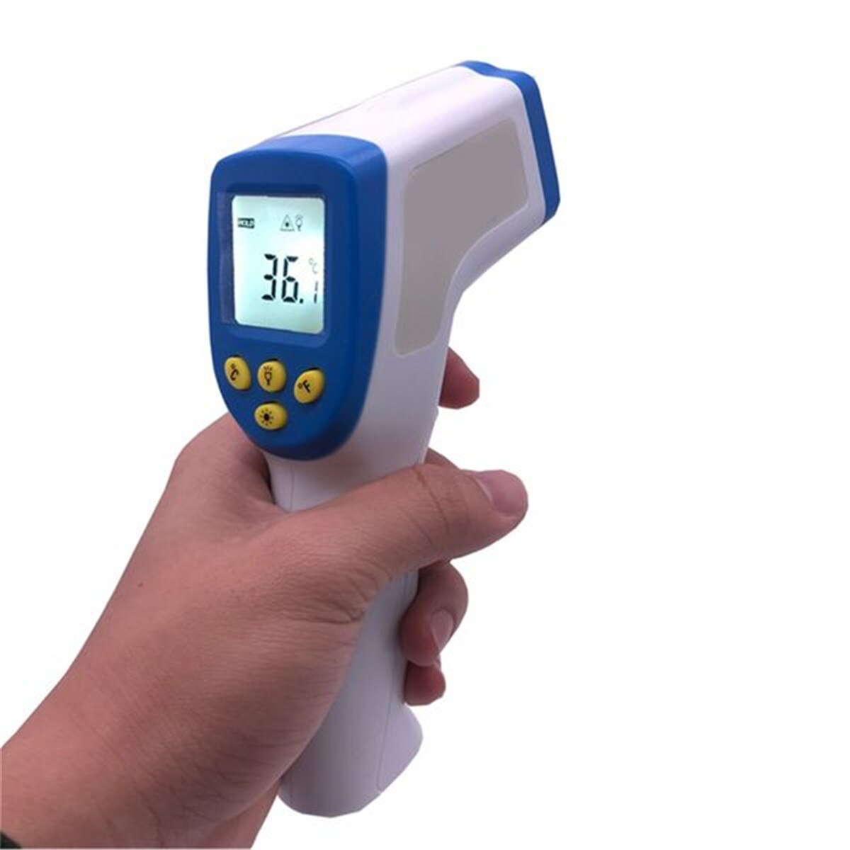 Berøringsfrit termometer digitalt infrarød håndholdt voksen baby pandetermometre hjemme feber temperaturmåler værktøjer måler