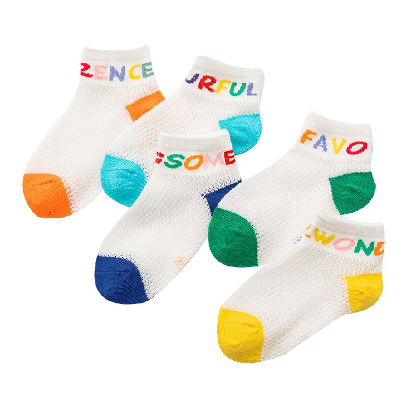 5Pcs Baby Socken Baby Socken Für Mädchen Baumwolle Netter Junge Kleinkind Socken Baby Kleidung Zubehör: 24M