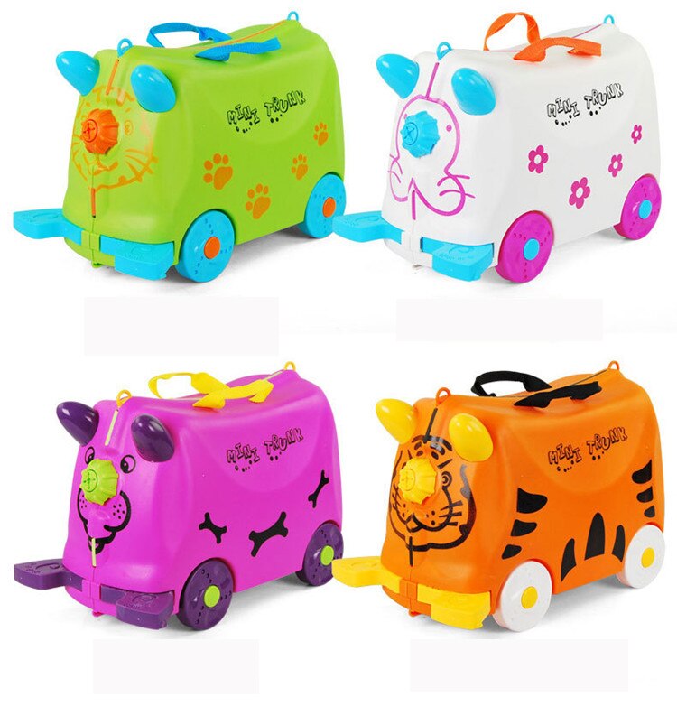 Multifunctionele Kinderen Speelgoed Sorteren Box Reisbagage Set Reizen Bagage Zakken Met Wielen Koffers Kids Koffer Unisex