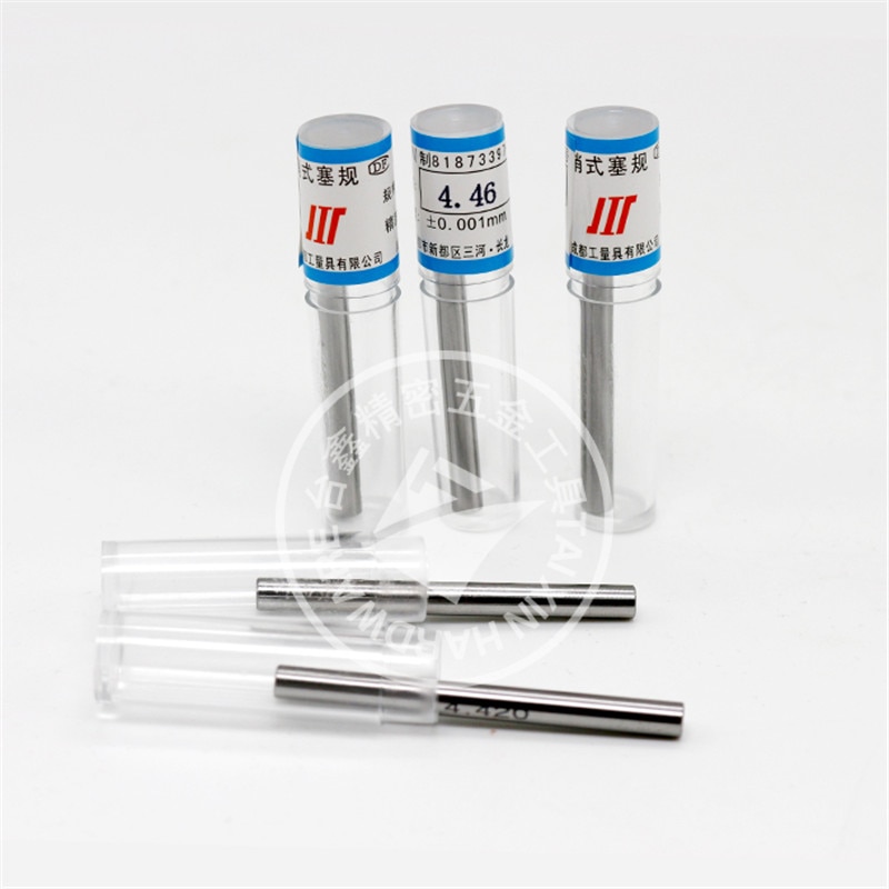 10pcs/lot Cylindrical Pin gauge Smooth Plug Gauge Hole Gauge 0.5-5.99mm step 0.01mm Pin Gage Gauge Measuring Tool