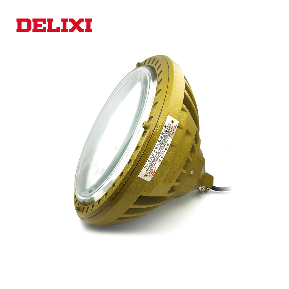 DELIXI BLED63-I LED explosion proof light AC 220V 30W 40W 50W IP66 WF1 Circular industrial lamp explosion proof lamp