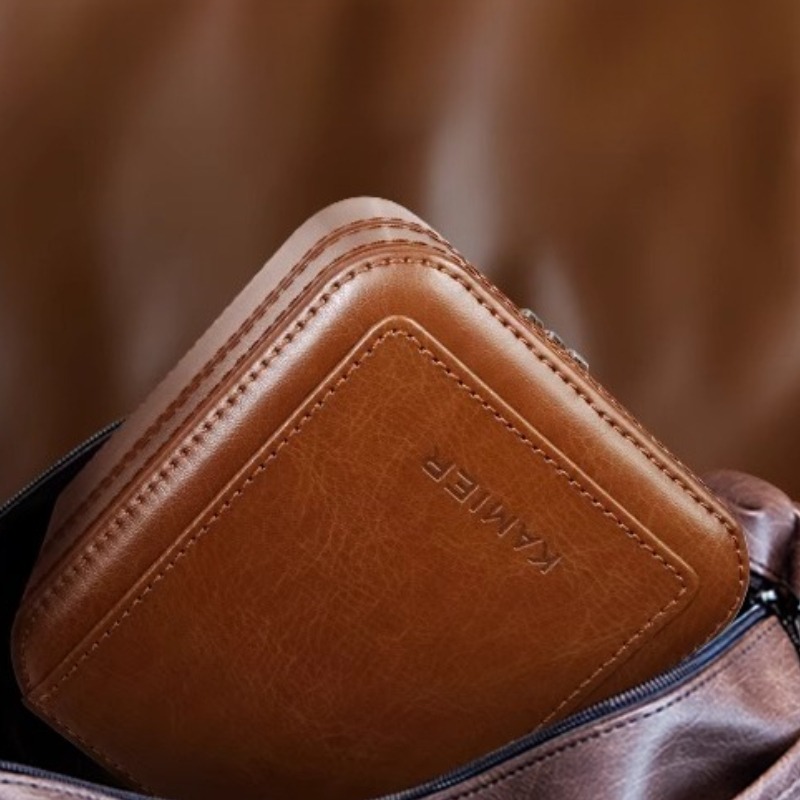 Leren horlogedoos Luxe herenhorloges Opbergkoffers Draagbare polshorloge-organizer Geschenkdozen Horloges Reiskoffers met slot