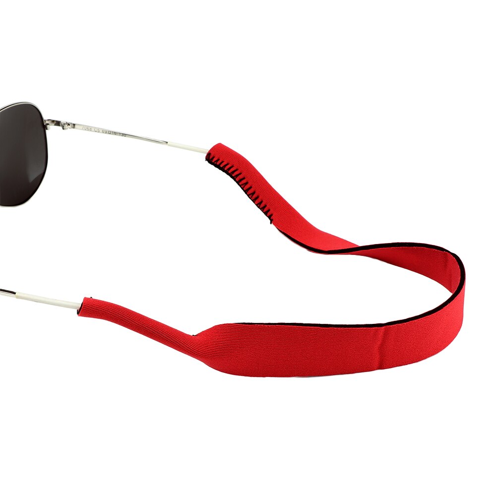 Spektakel Brille Anti Unterhose Gurt dehnbar Nacken Kabel Außen Sport Brillen Schnur Sonnenbrille Seil Band Halfter 4 Farben 33,5 cm: rot