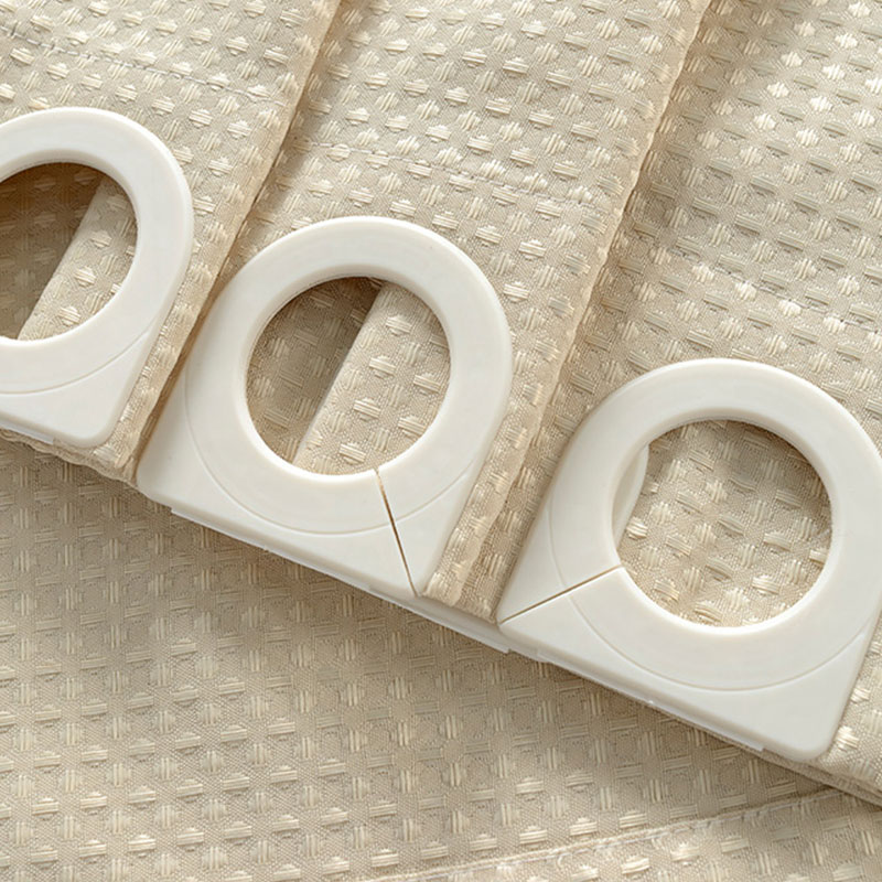 Modern Waterproof Polyester Bathroom Curtain With Hooks Solid Thick Mildew Resistant Bath Curtain Shower Curtains