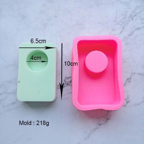 Candle Holder Concrete Molds Different Shapes Candlestick Plaster Crafts Mould Succulents Cement Clay Molds: 2