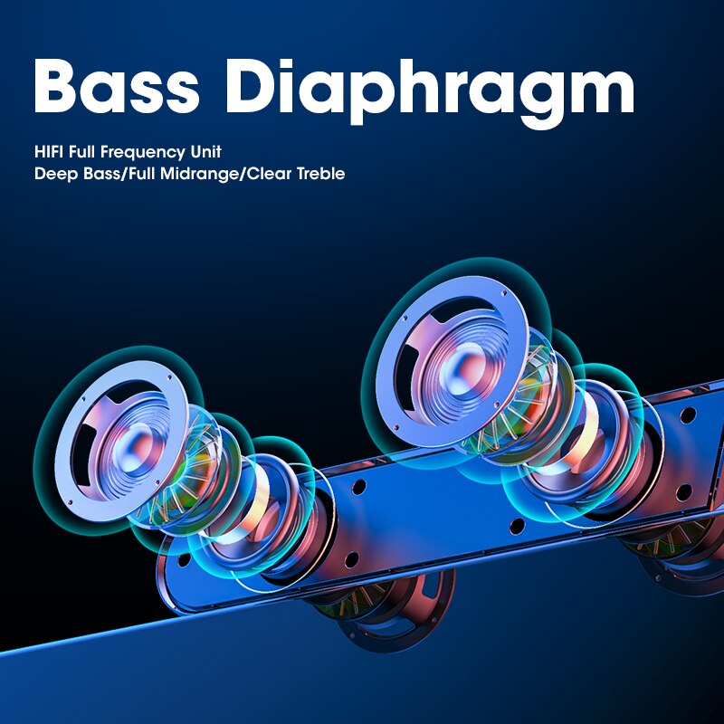 Computer Speaker Bar Bluetooth Speakers Mic Microphone Wireless Stereo Surround Subwoofer Wired For Laptop PC TV Aux Speaker