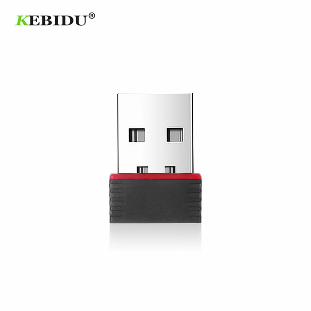 Kebidu ralink  rt5370 usb 2.0 wifi trådlös adapter 150 mbps nätverkskort 802.11 b/ g /n 2.4 ghz lan-adapter