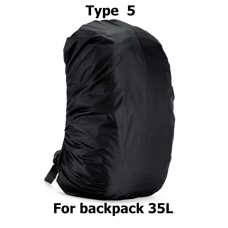 Reflective Waterproof Bag Rain Cover Backpack Cover Outdoor Travel Camping Dustproof Rainproof Covers for Backpacks: E 35L
