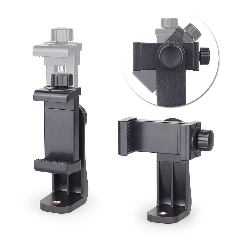 Camera Tripod Lightweight Travel AF10 Photographic Aluminum Higher Tripod 160cm Max with Phone Holder Mount Stand