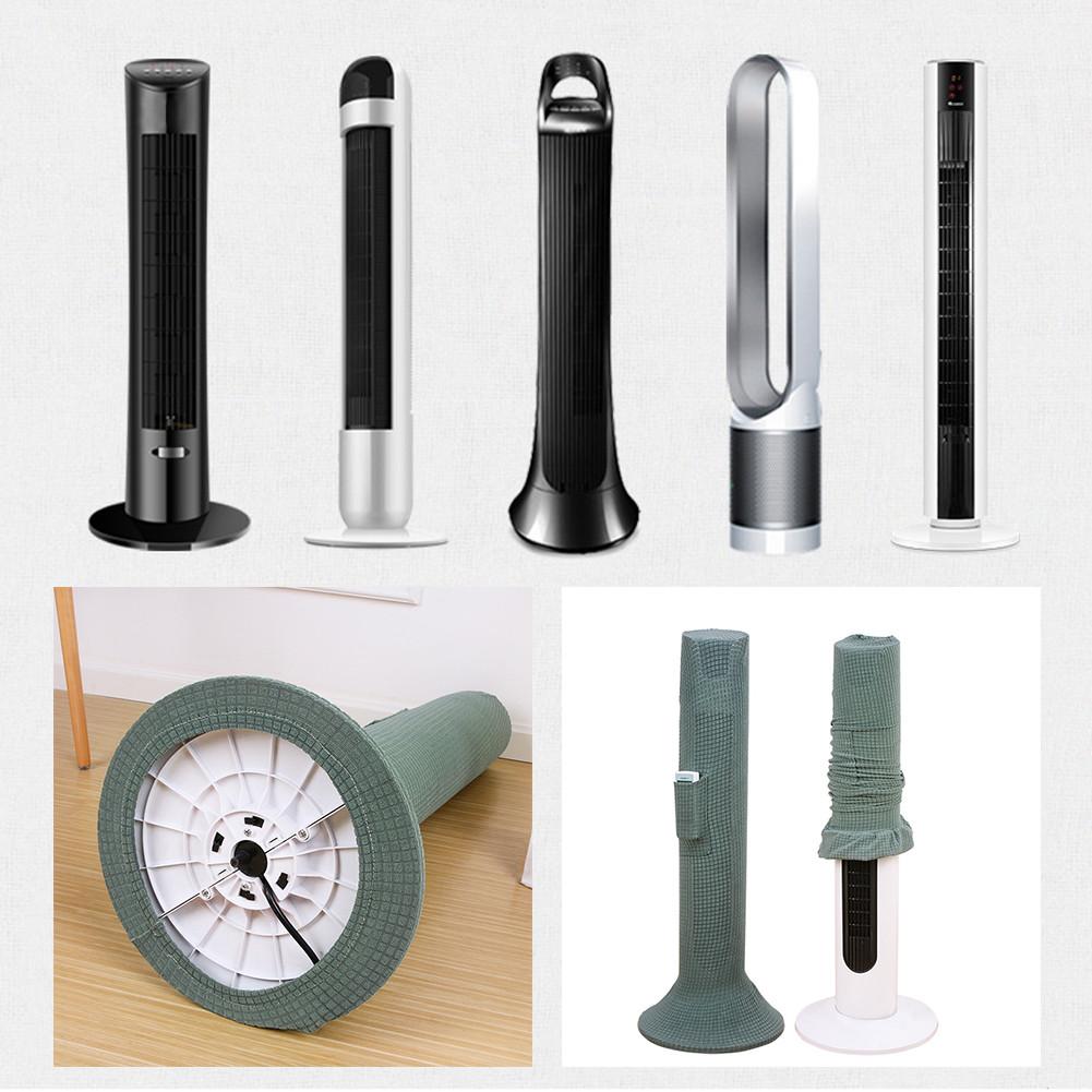 Tårnventilator støvbeskytter altomfattende elastisk gulvventilator støvdæksel klimaanlæg rengøring tårnventilatordæksel støvdæksel
