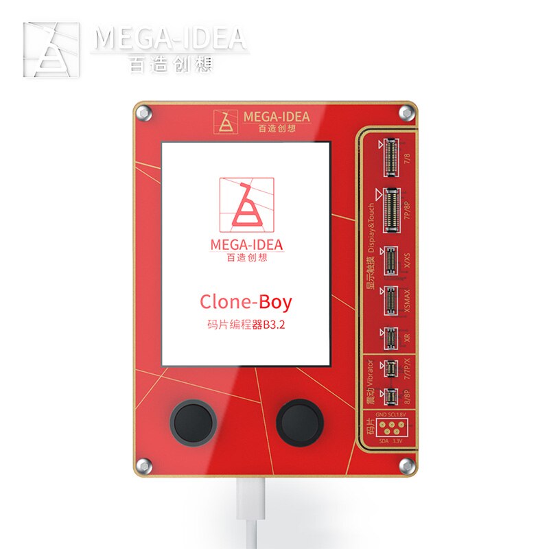 Qianli mega-idé lcd skærm ægte tone reparation programmør vibration/touch/batteri til  ip 7 8 xr xs max god som qianli icopy: Qianli klon dreng