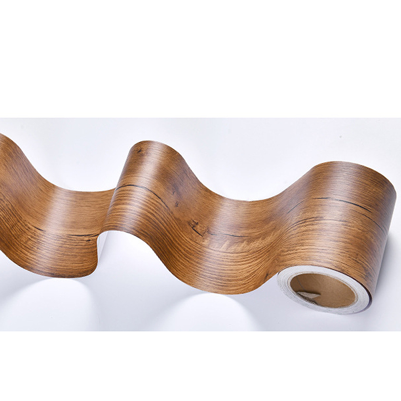1Roll 10M Realistische Houtnerf Reparatie Garenloos Duct Tape Vloer Meubels Renovatie Plint Lijn Sticker Woondecoratie