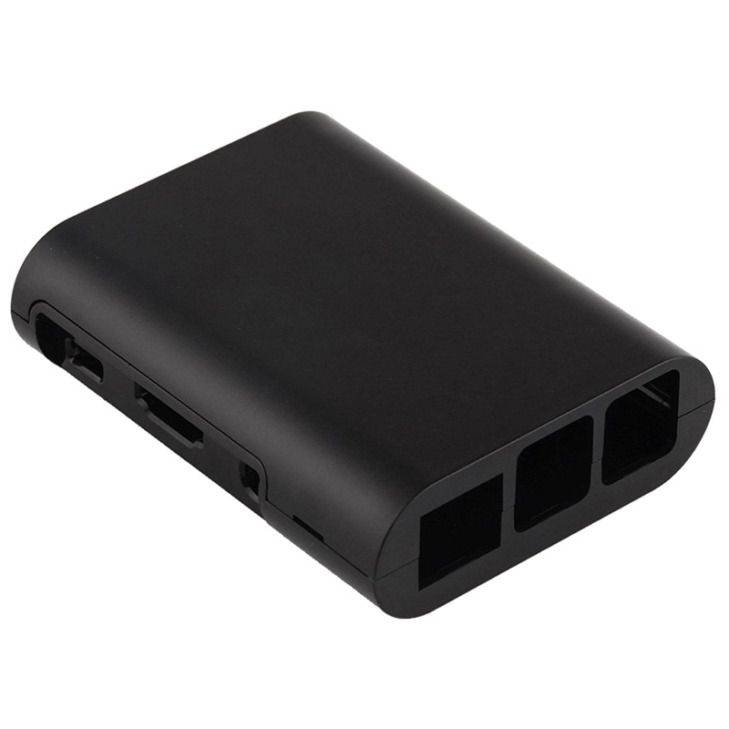 Funda para Raspberry Pi 3 Modelo B, Pi 2 Modelo B &amp; Pi B + 4 negro