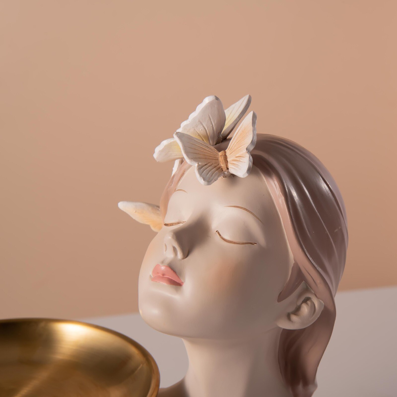 Mode Fee Sculptuur Hars Desktop Standbeelden Creatieve Characters Grote Figuur Voor Vriendin Meisje Beeldjes