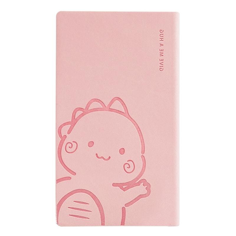 Mini A6 Cartoon Diary Notebook Notepad A6 Notebook Cartoon Animal Notebook School Office Stationery Supplies: Little dinosaur
