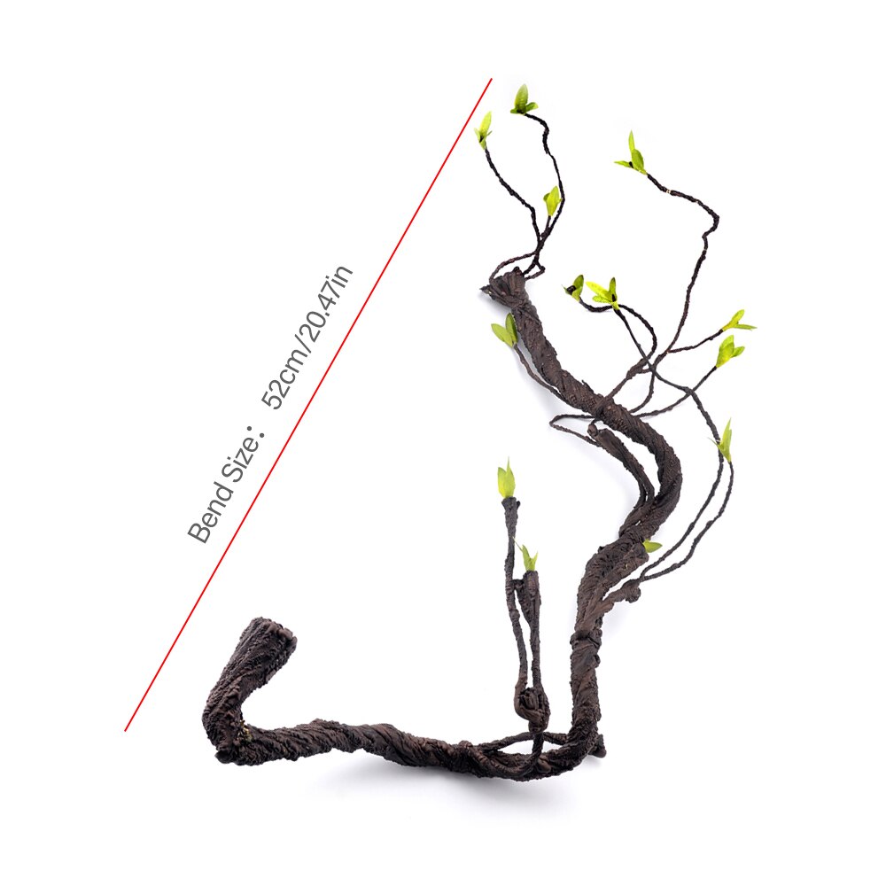 WF-2 Reptile Pets Flexible Climbing Habitat Vine for Lizards Frogs Snakes Reptiles Pet Supplies Reptiles Terrarium Decoration