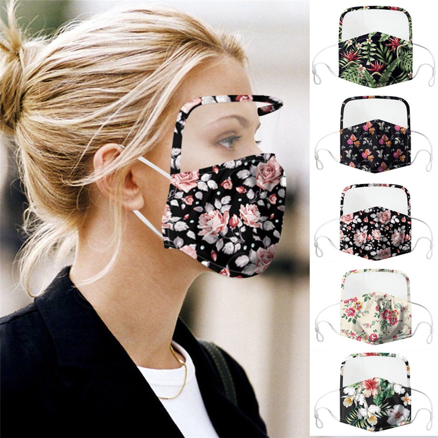 1PCS Safety Adult Washable Lip Visual Shield Splash Transparent Plastic Faces Shields Screen Spare Visors For Faces Protection