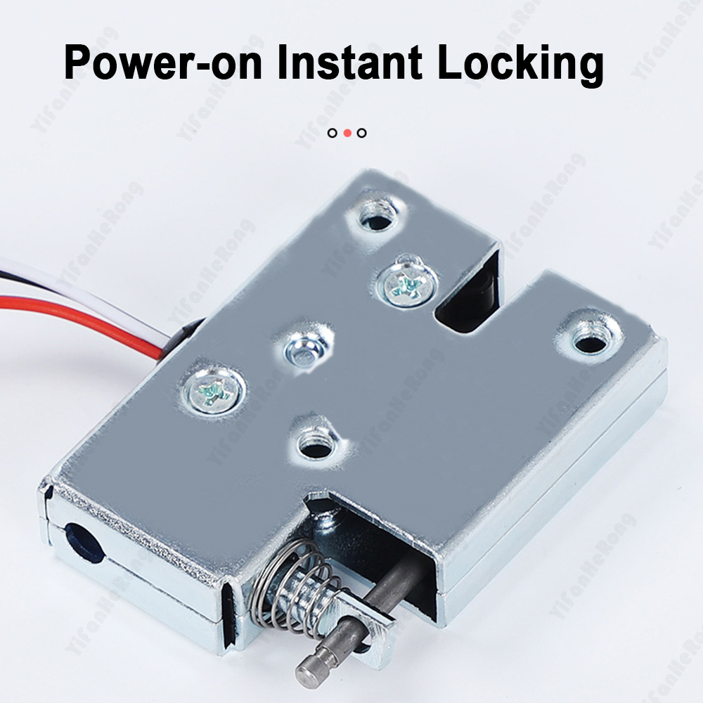 Serrure électrique DB-209 DC-12V, loquet électromagnétique pour casier électronique, serrure d'armoire intelligente