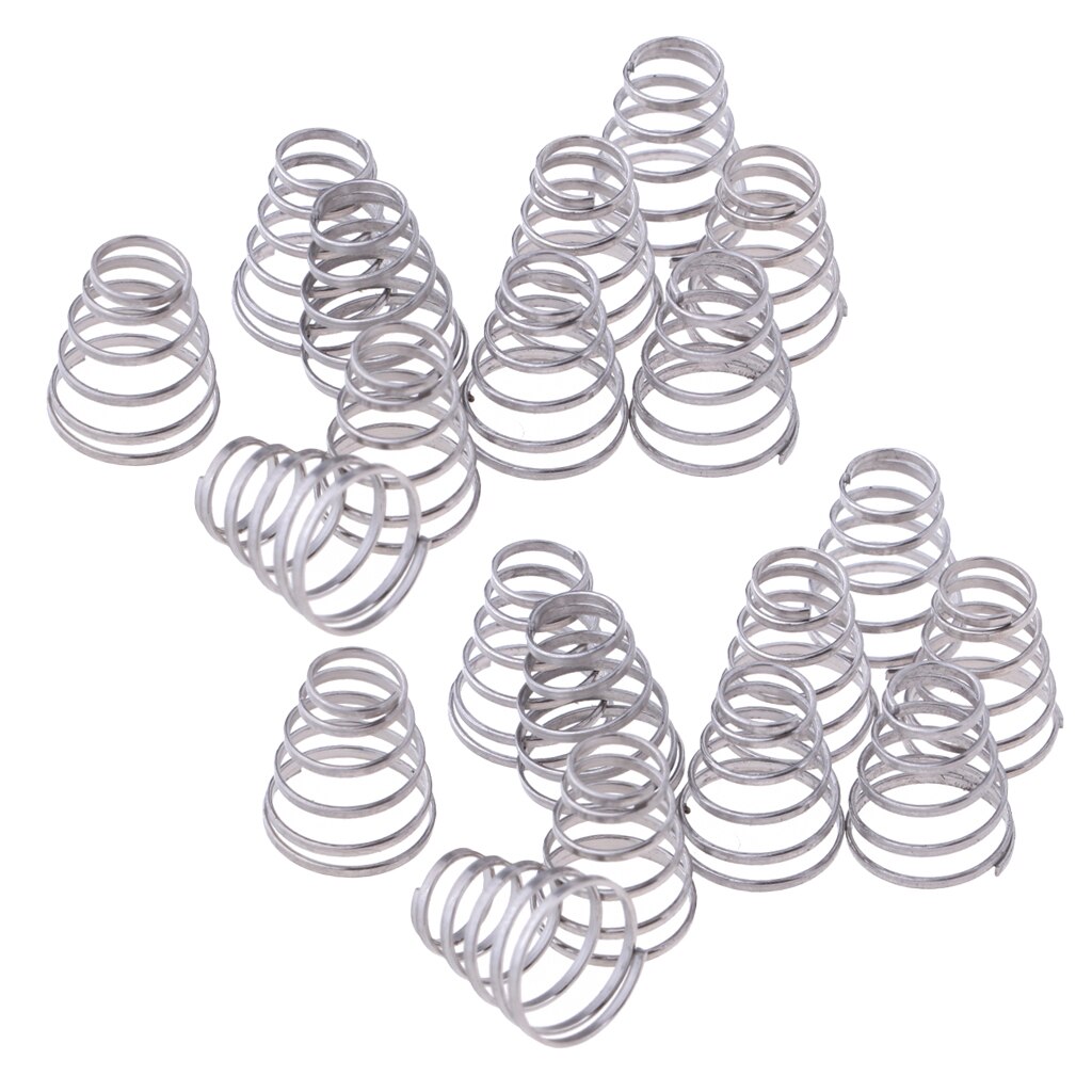 20 Pack Bike Bicycle Spring Replacement Springs for Quick Release Skewer Hub