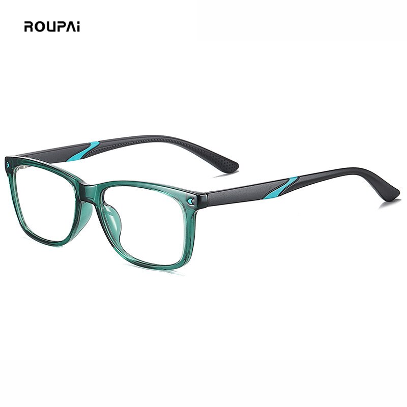 ROUPAI-gafas de sol con luz azul para niños y niñas, anteojos para juegos de ordenador con luz azul, con bloqueo de radiación