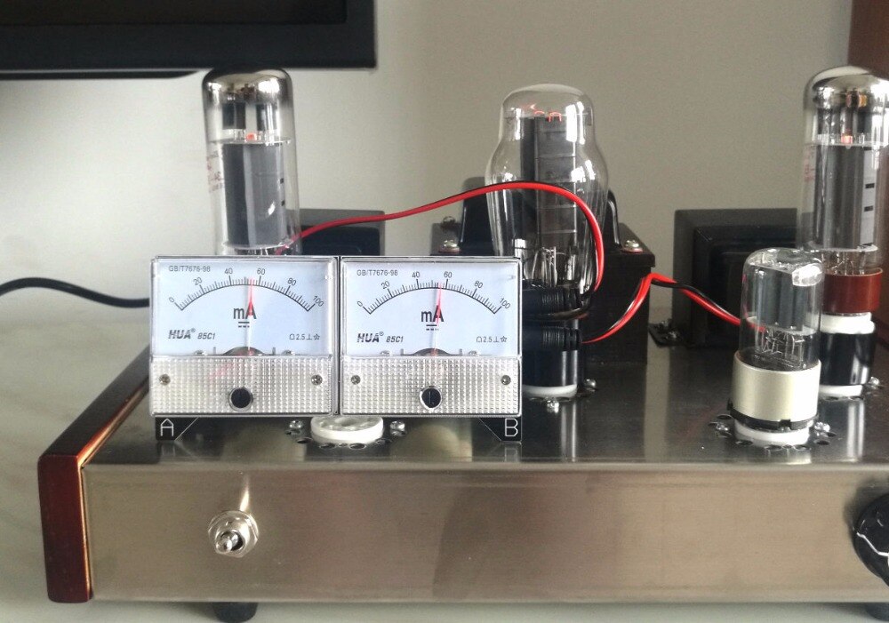 Nobsound Dual Bias Current Probes Tester Meter for EL34 KT88 6L6 6V6 6550 Vacuum Tube Amplifier