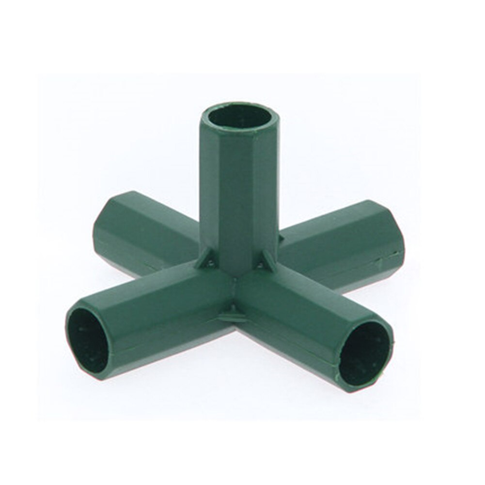 16Mm Pvc Fitting 5 Types Stabiele Ondersteuning Zware Kas Frame Building Connector Haakse 3 4 5-manier Pijler Connector: C