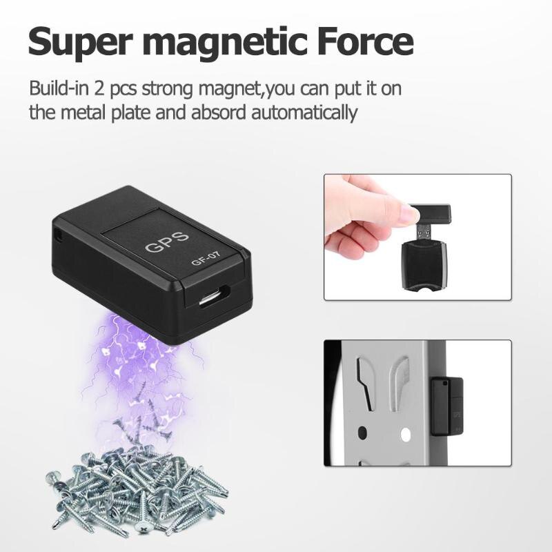 Mini GPS Real Time Car Locator Magnetic Vehicle Tracking Device for Kids Old Man VH99