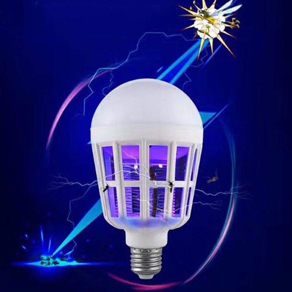 Ac 220V 110V Elektronische Muggen Killer Lamp E27 9W Led-lampen Dual-Purpose Home Verlichting slaapkamer Anti-Mug Lichten